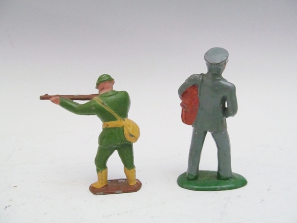 5 Antique Cast Metal Figurine /Toys