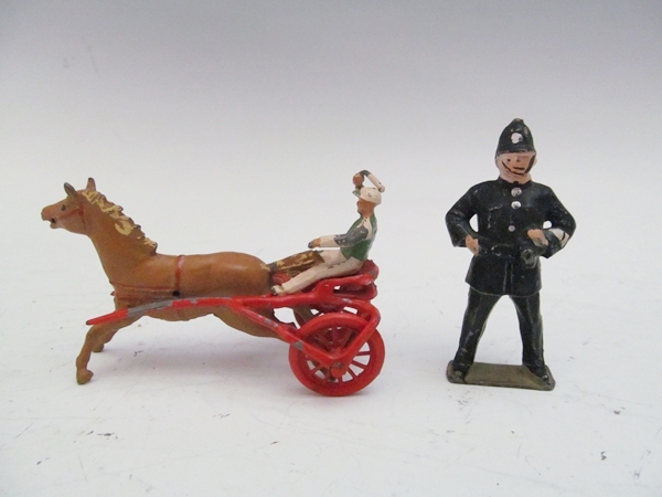 4 Antique Cast Metal Figurine /Toys