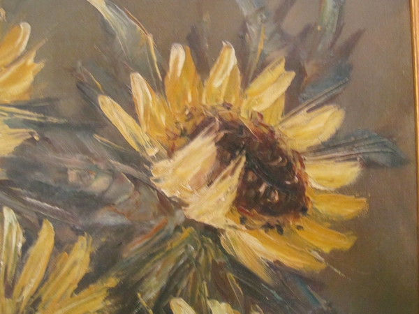 "Sunflower" Oil Painting by Ritter