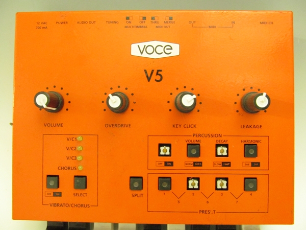 Voce V5 Tone Wheel Organ Module