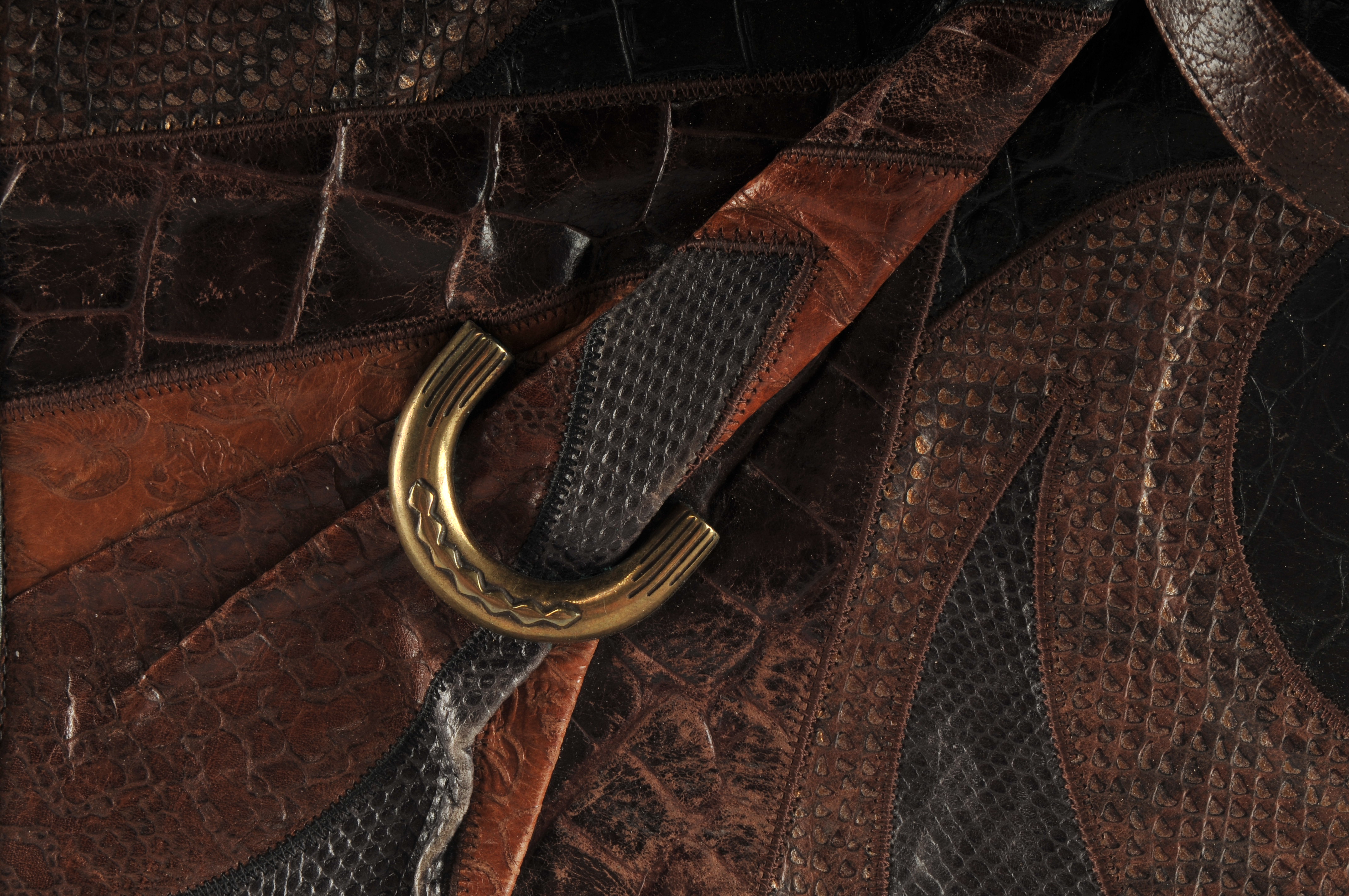 Vintage Brown Leather Sharif Shoulderbag