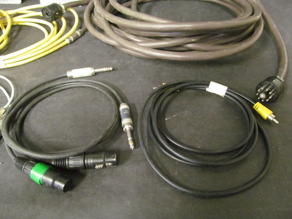 Lot of Audio Cables