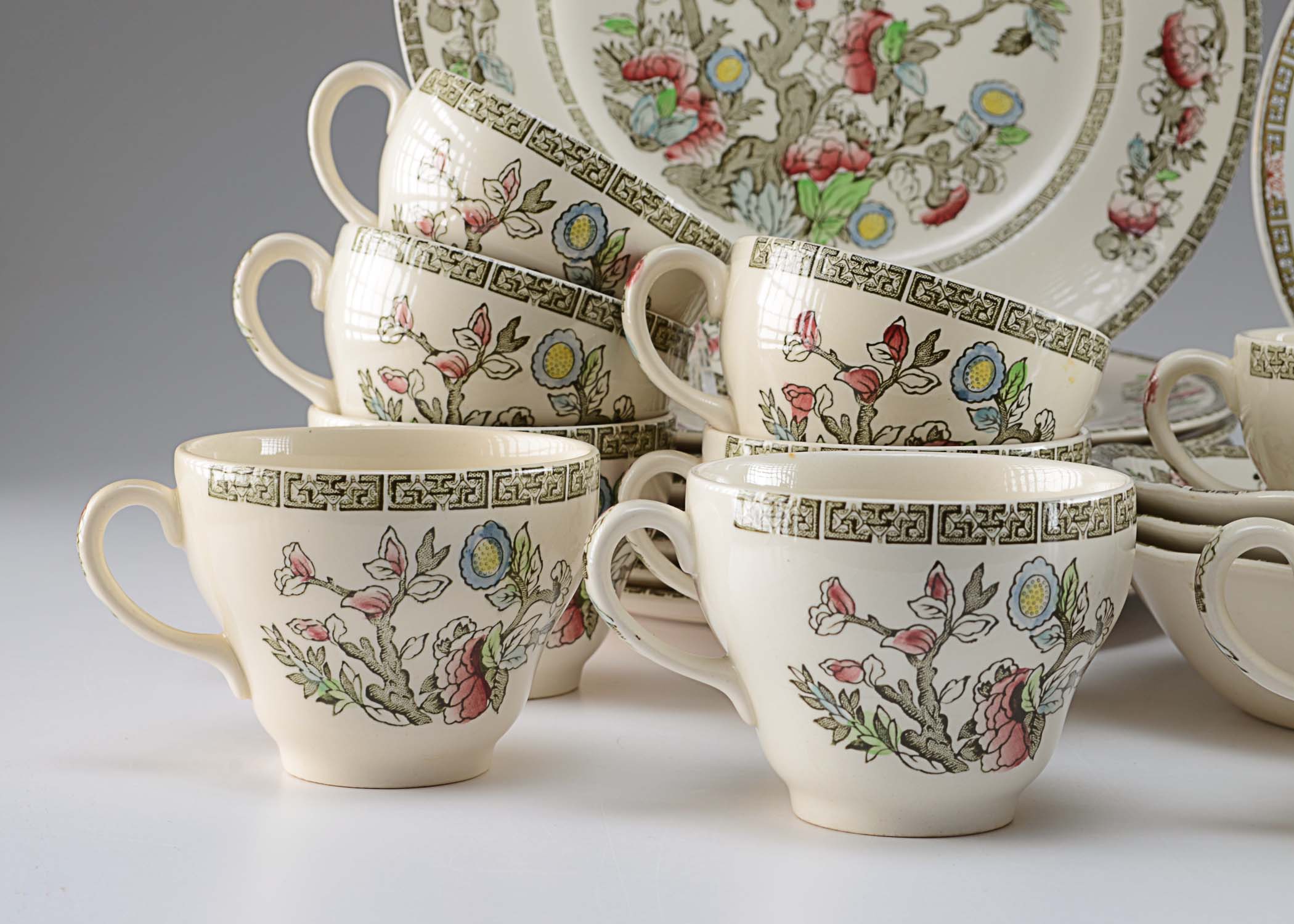 Johnson Bros. Indian Tree China Set