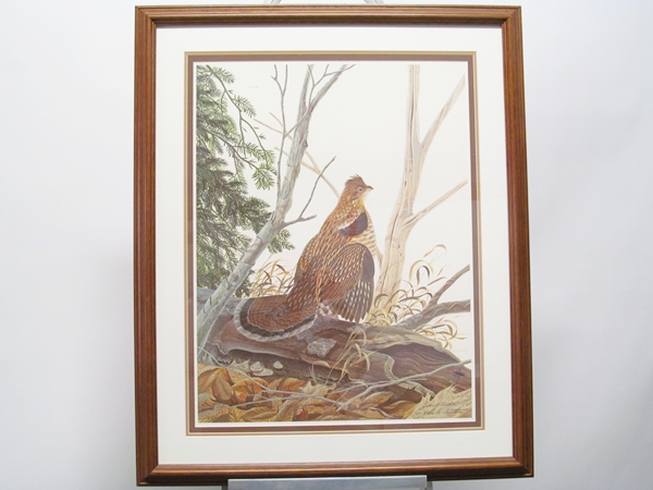 Limited Edition Print "Ruffed Grouse" by John Ruthven