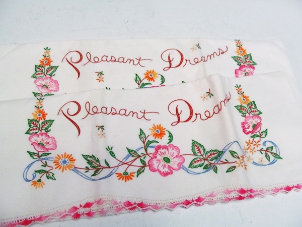 Vintage Linen Pillowcases