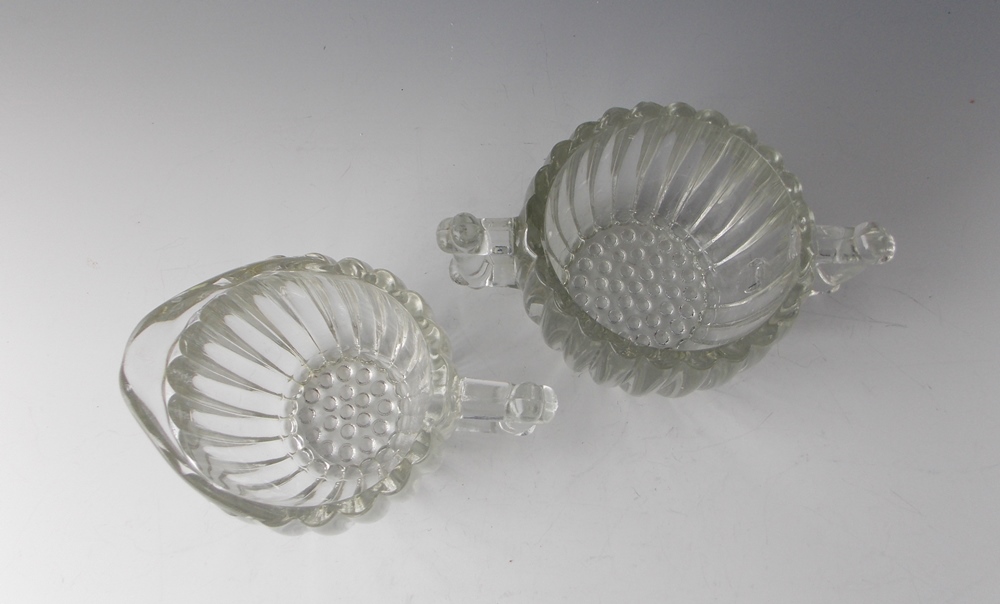 Vintage Bamboo Cream & Sugar Set