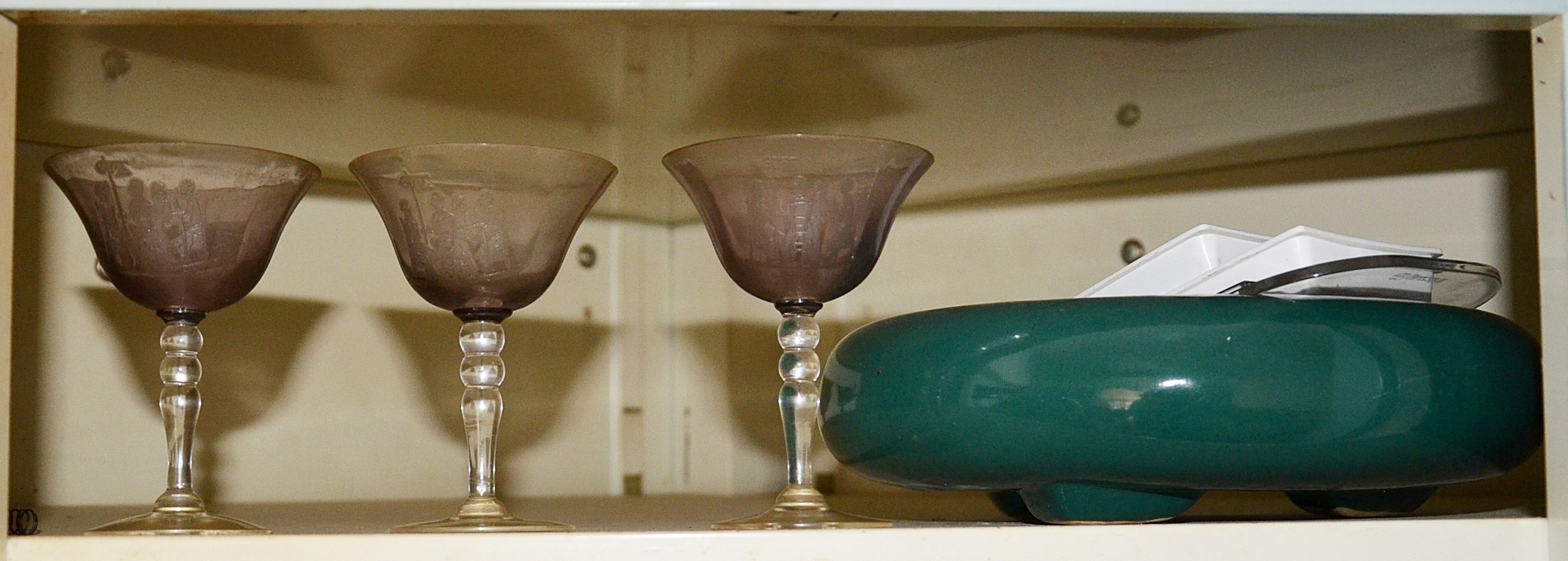 Generous kitchen clean-out.