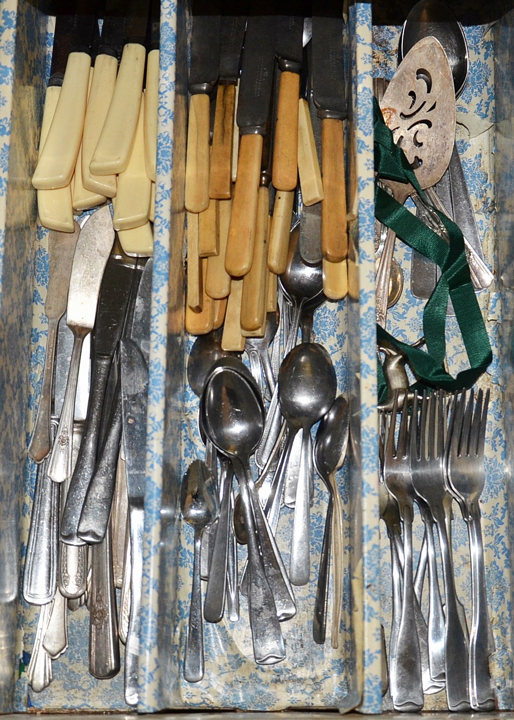 Generous kitchen clean-out.