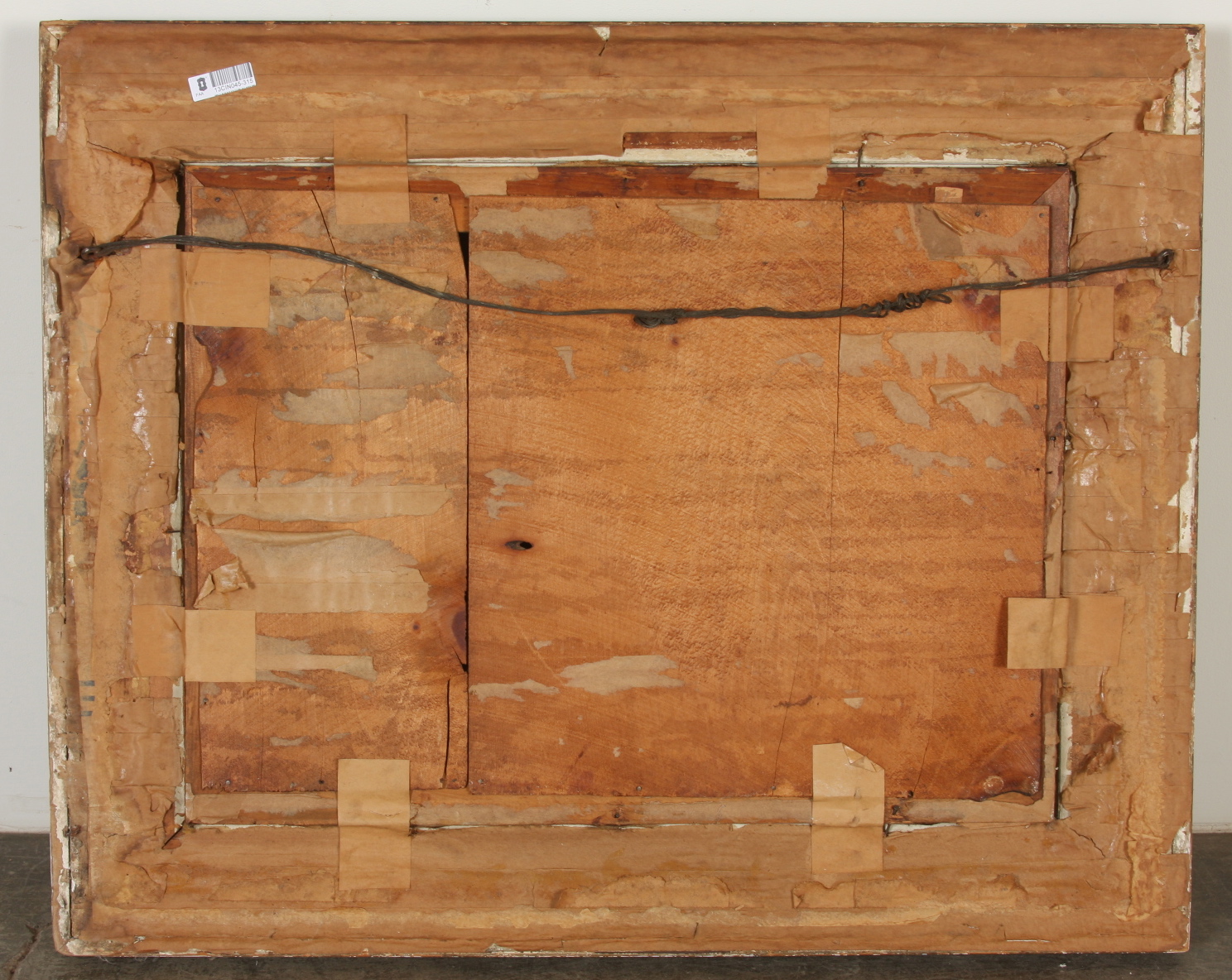 Original Ralph Dille Gouache on Paper Painting