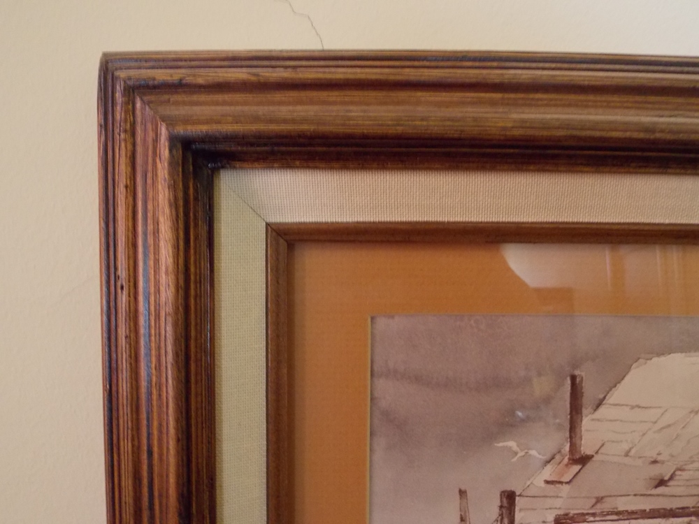 3 Vintage Framed Reproduction Prints