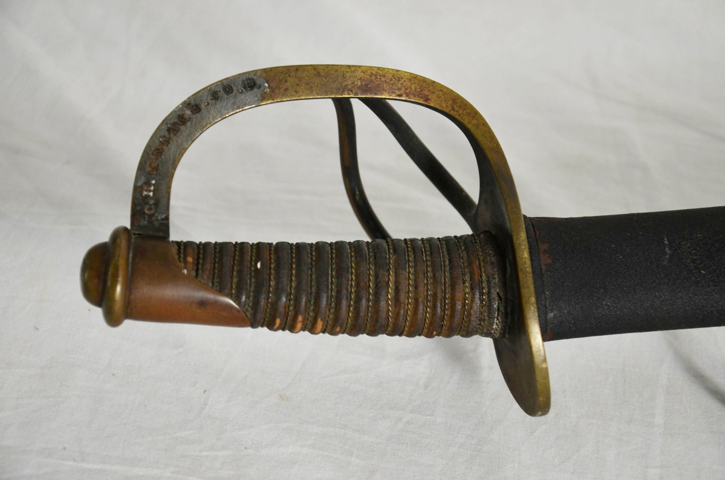Circa 1860's - 1898 light cavalry sword, model 1860.  