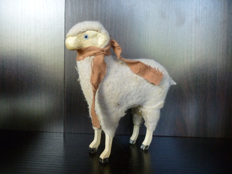 Collection of Toy Sheep Made with Real Wool