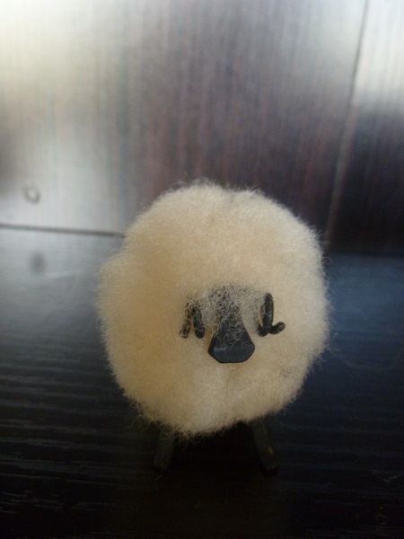 Collection of Toy Sheep Made with Real Wool
