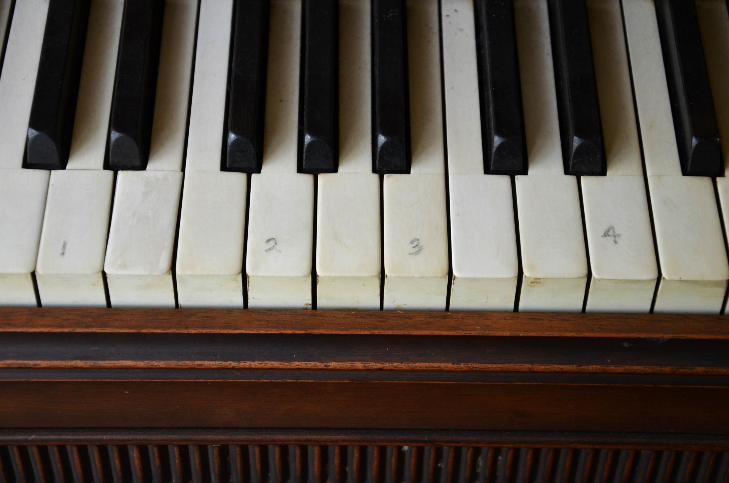 Circa 1930's George Steck baby grand piano.