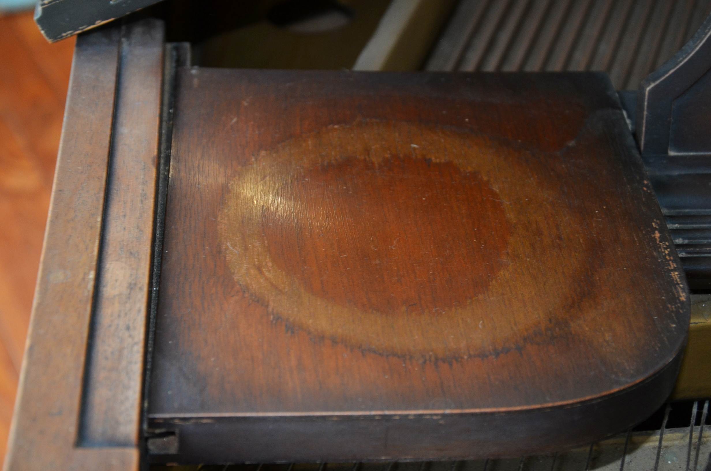 Circa 1930's George Steck baby grand piano.