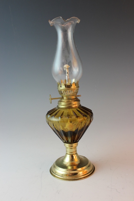 Vintage Oil Lamps & Candle Holders