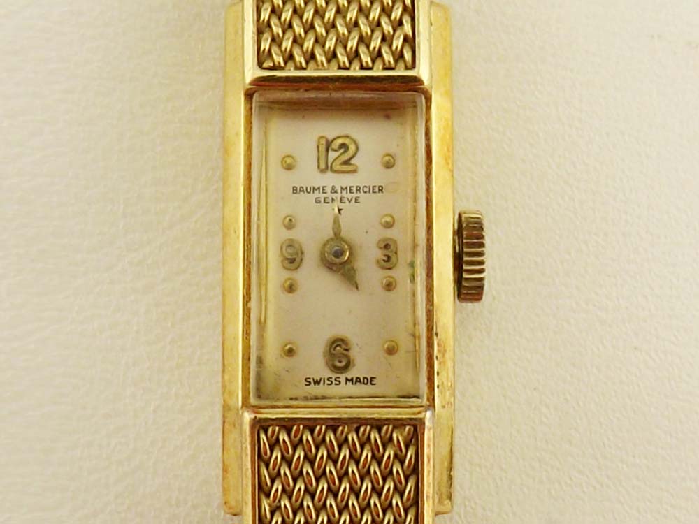 Vintage 18k Gold Baume & Mercier Ladies' Watch
