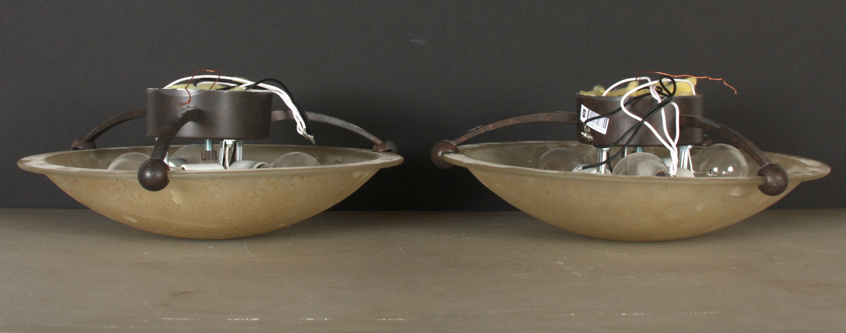 Pair of Ceiling Light Fixtures