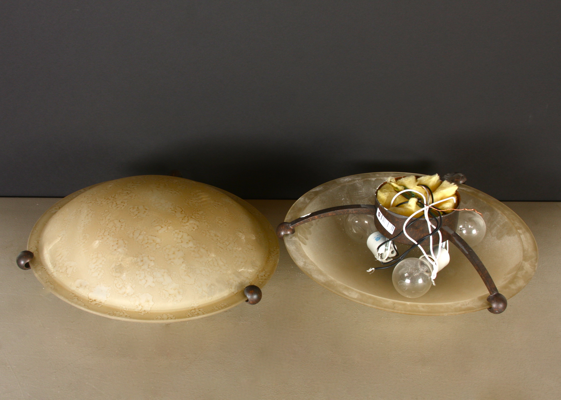 Pair of Ceiling Light Fixtures