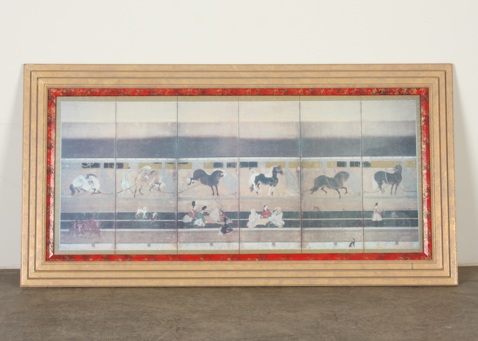 Photo Offset Lithography Print Reproduction of Antique Chinese Art