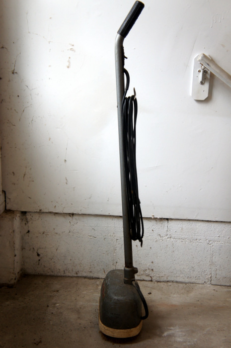 Vintage Red Devil Floor Buffer