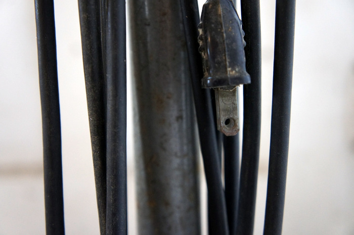 Vintage Red Devil Floor Buffer