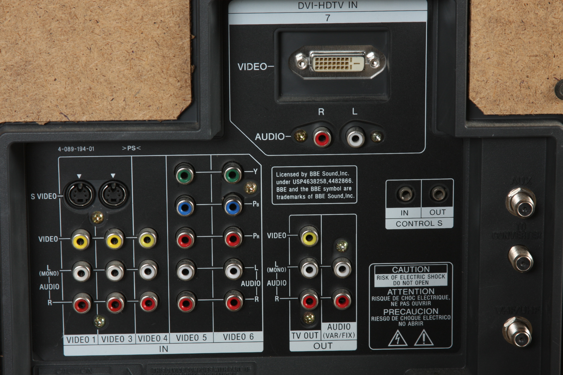 Sony 65" Rear Video Wide Screen Projection TV