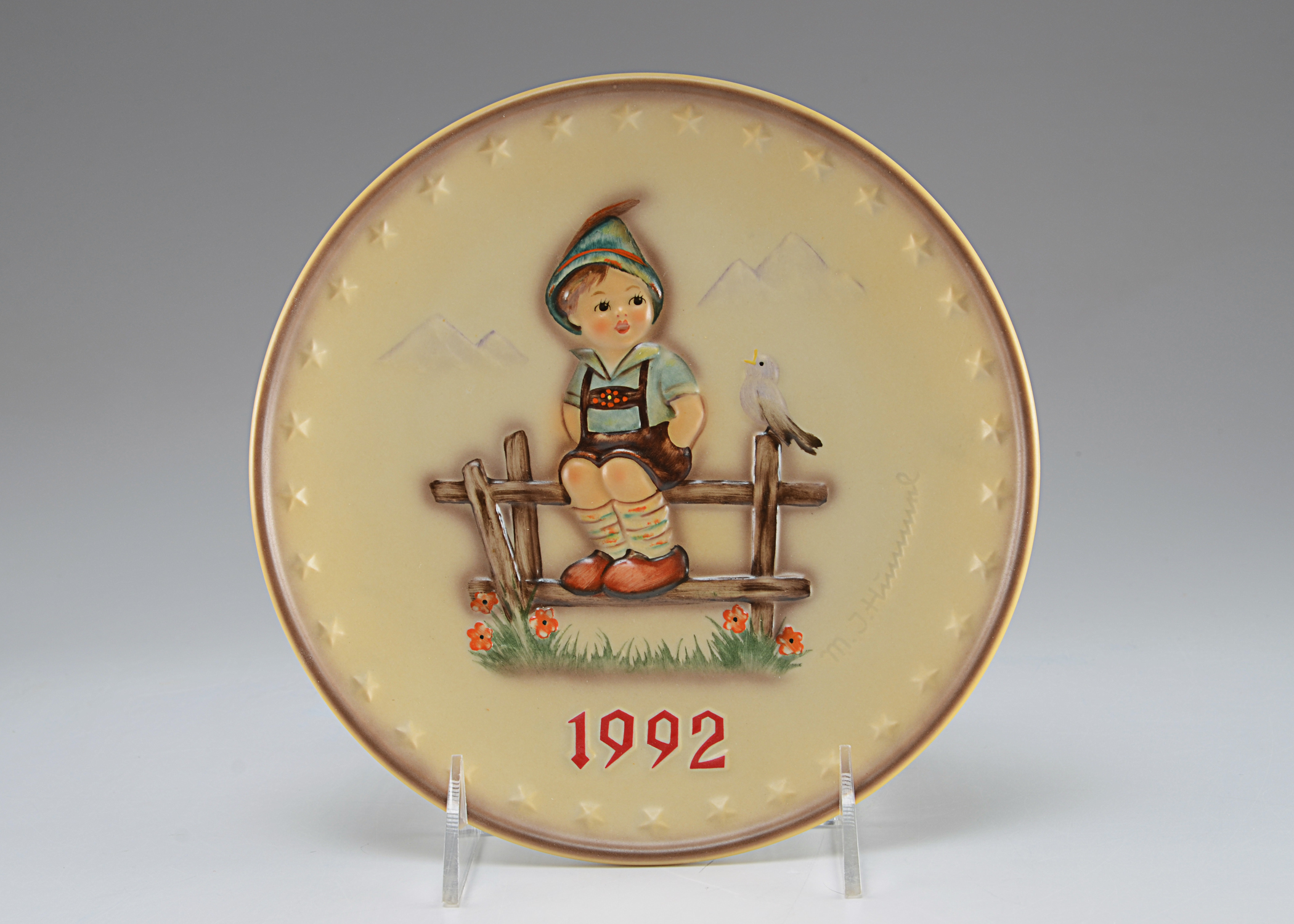 Hummel Annual Plate, 1992, Wayside Harmony