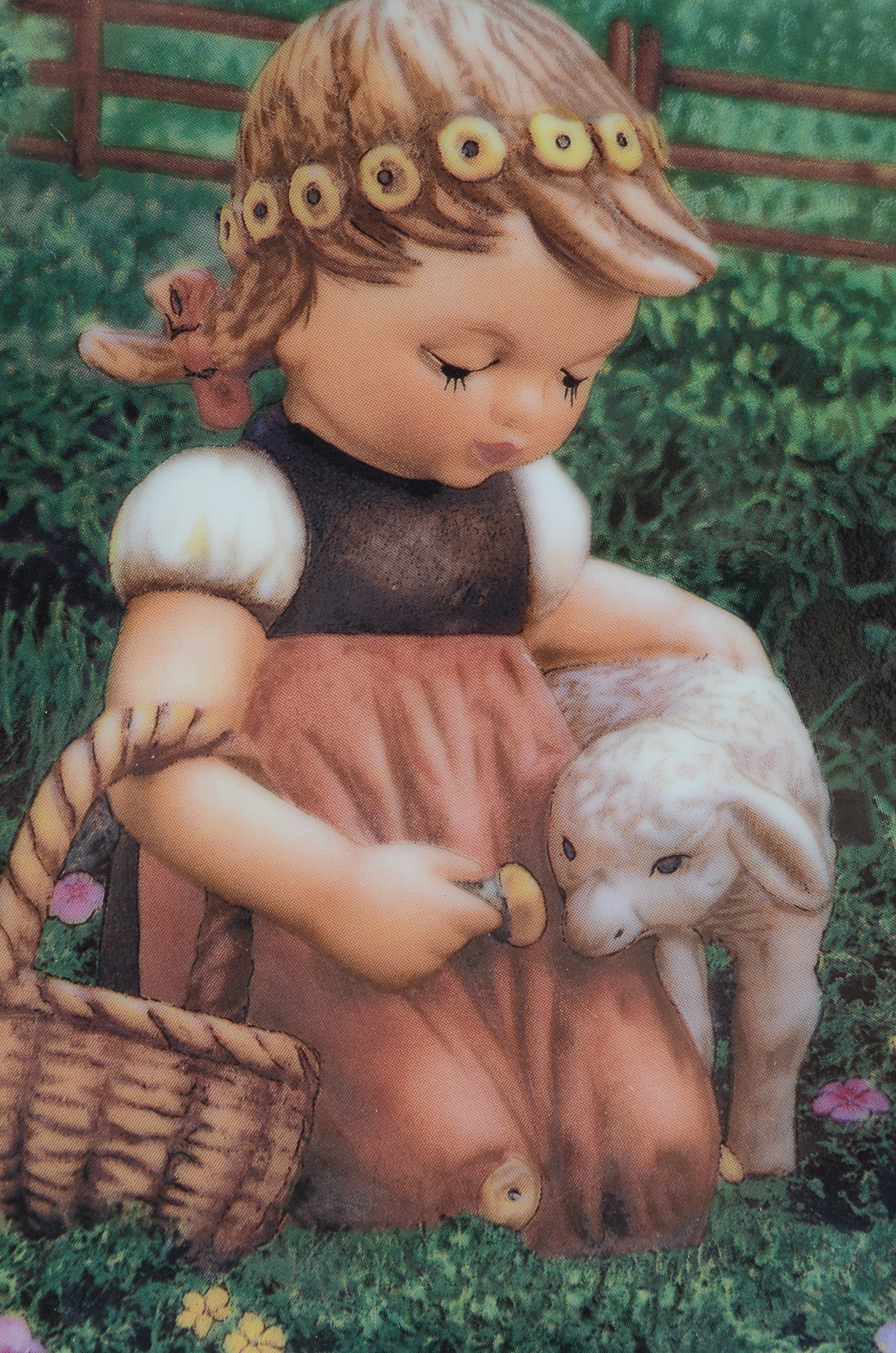 Hummel plate, Limited Edition. 'Favorite Pet, Gentle Friends'.