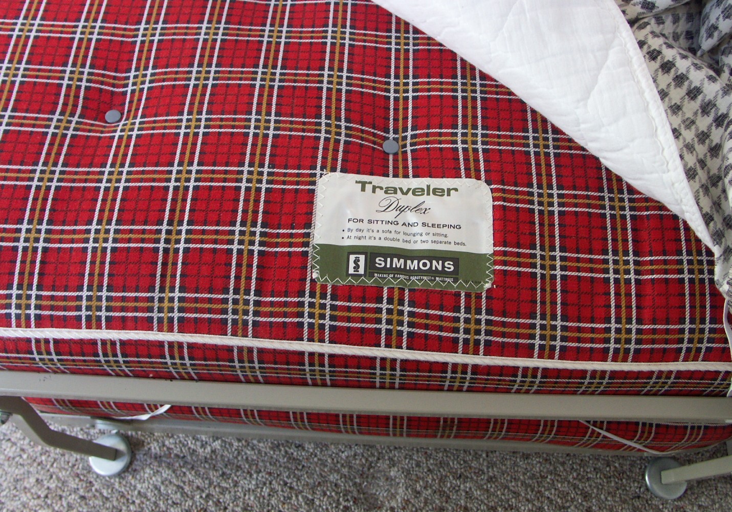 Vintage Simmons Sofa Bed