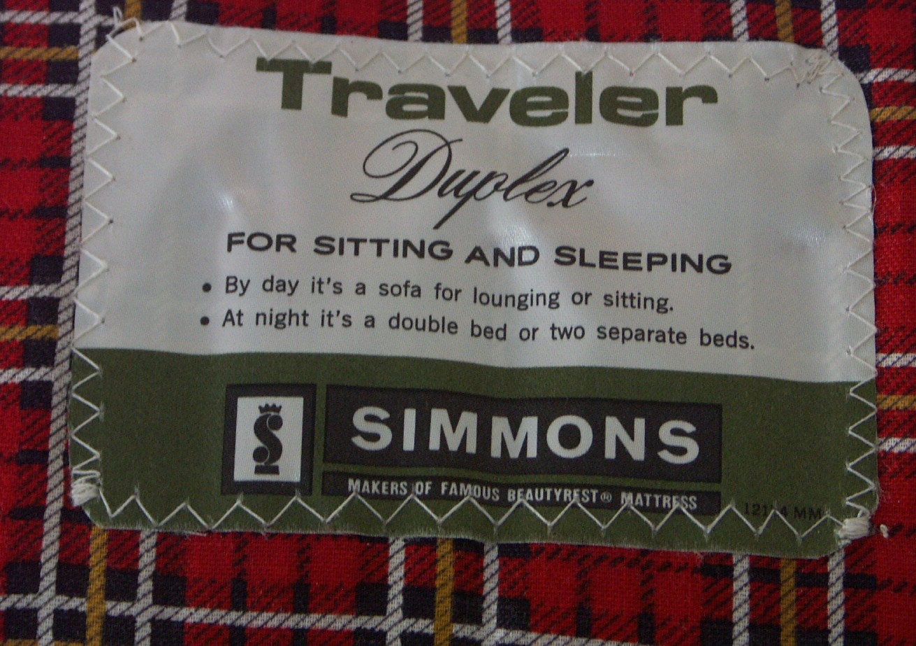Vintage Simmons Sofa Bed