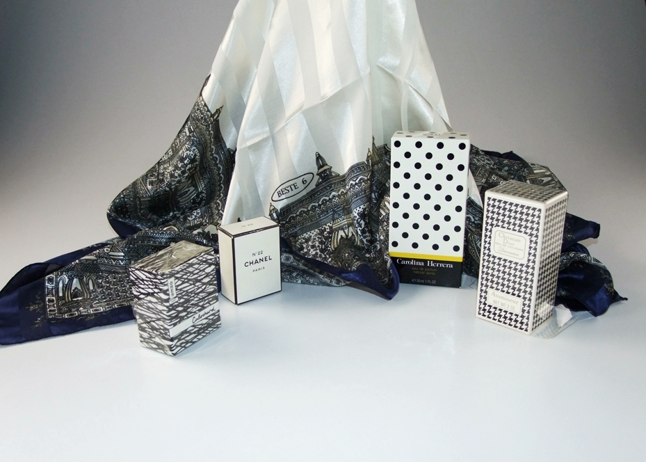 Collection of perfume including an unopened 2 oz. box of Christian Dior 