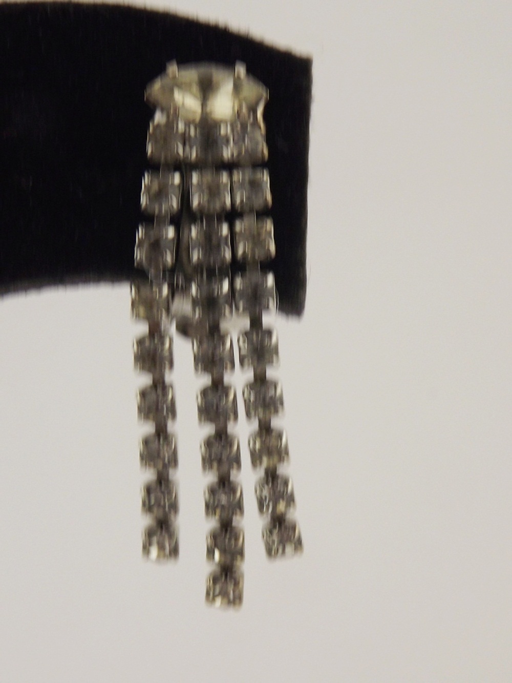 Vintage Rhinestone and Green Stone Jewelry