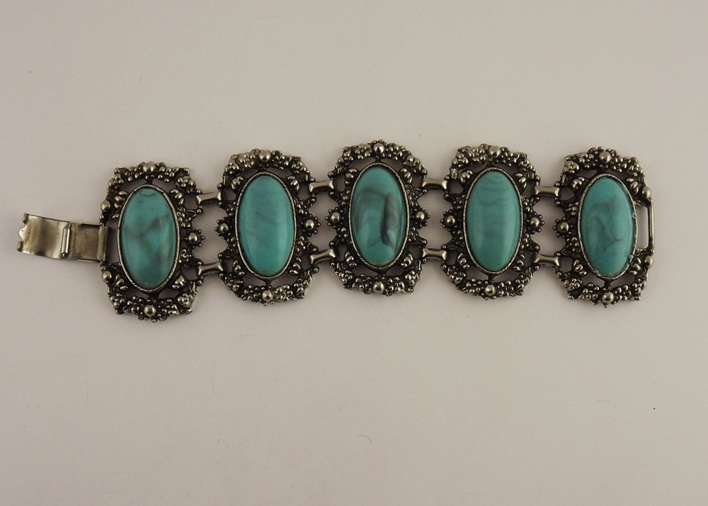 Faux Turquoise Stone Jewelry