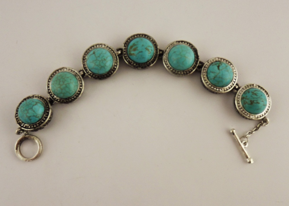 Faux Turquoise Stone Jewelry