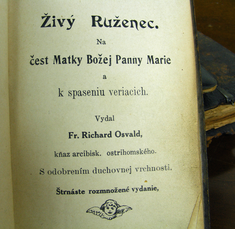 Slovak Prayer Books