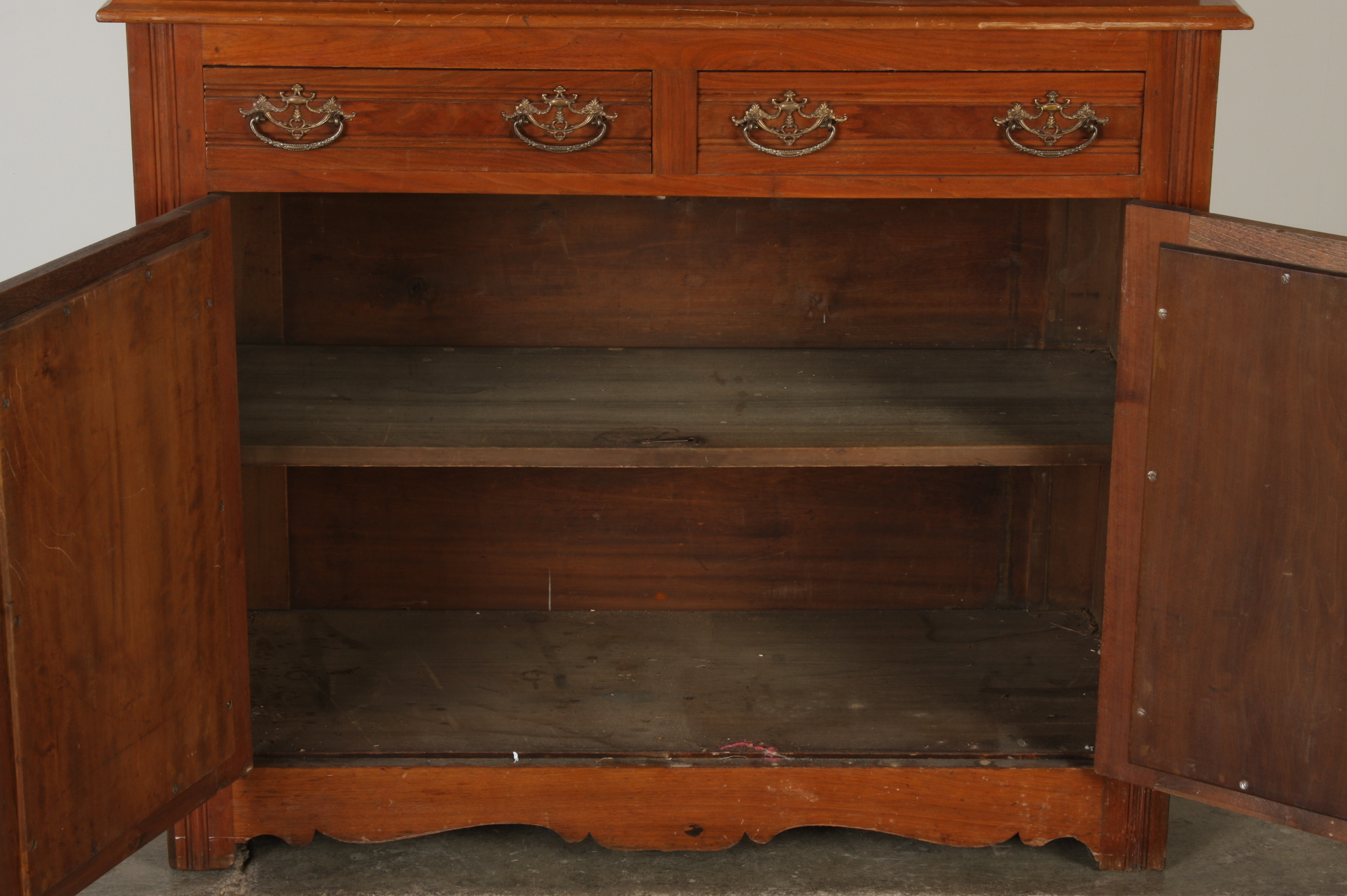Antique Stepback Cupboard
