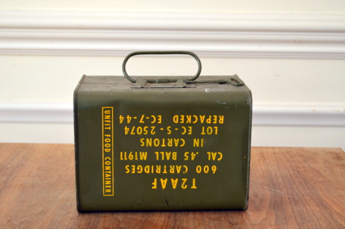 Vintage Ammunition Box