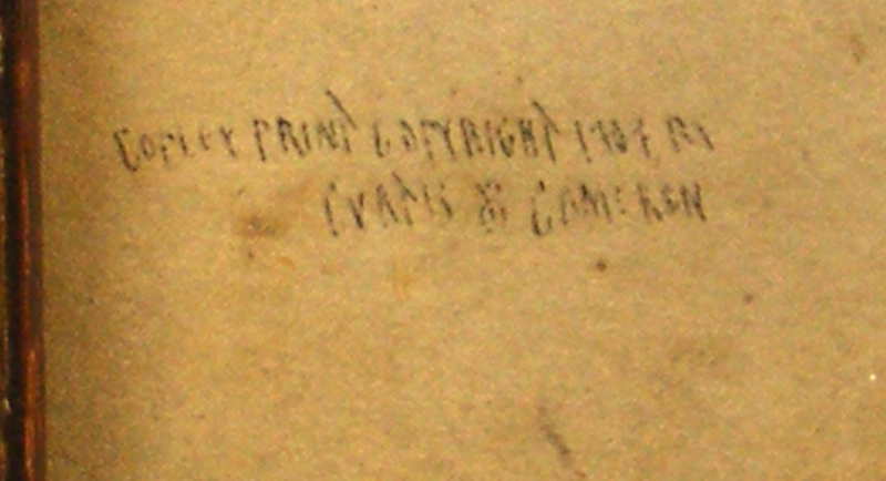 Antique Copley Print