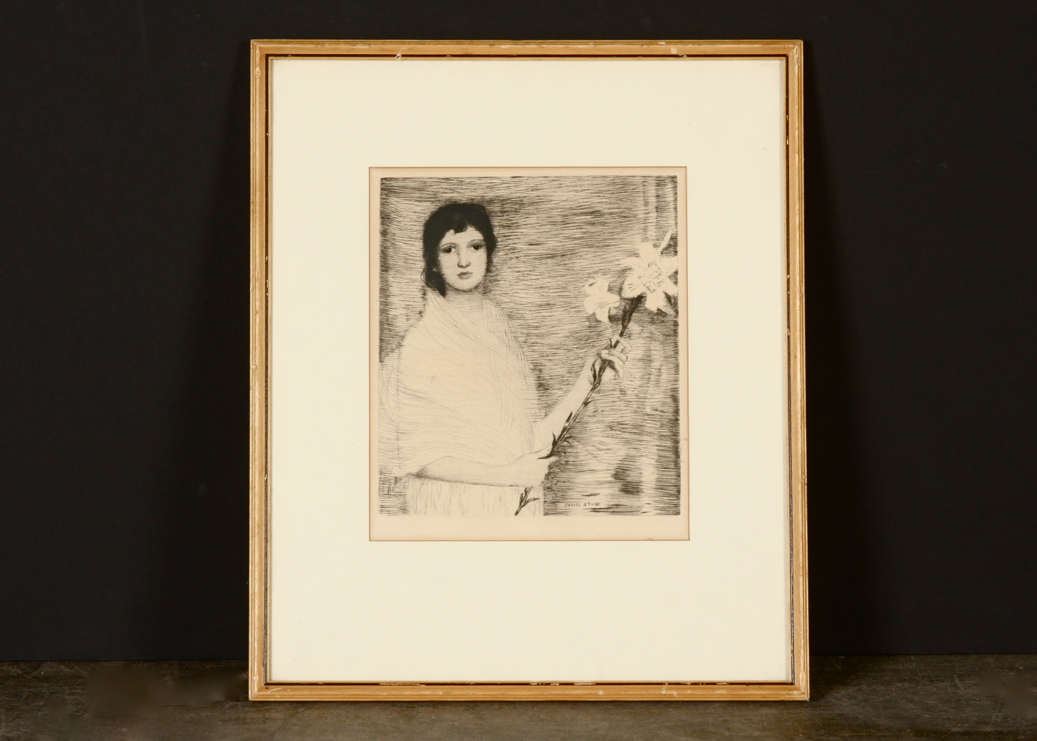 Original Franz Stuck Etching