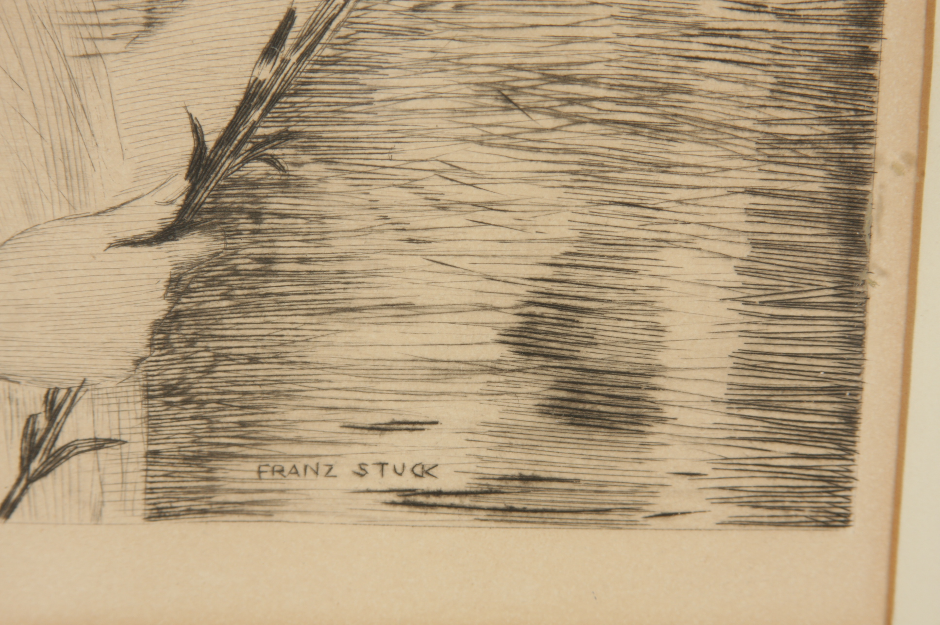 Original Franz Stuck Etching