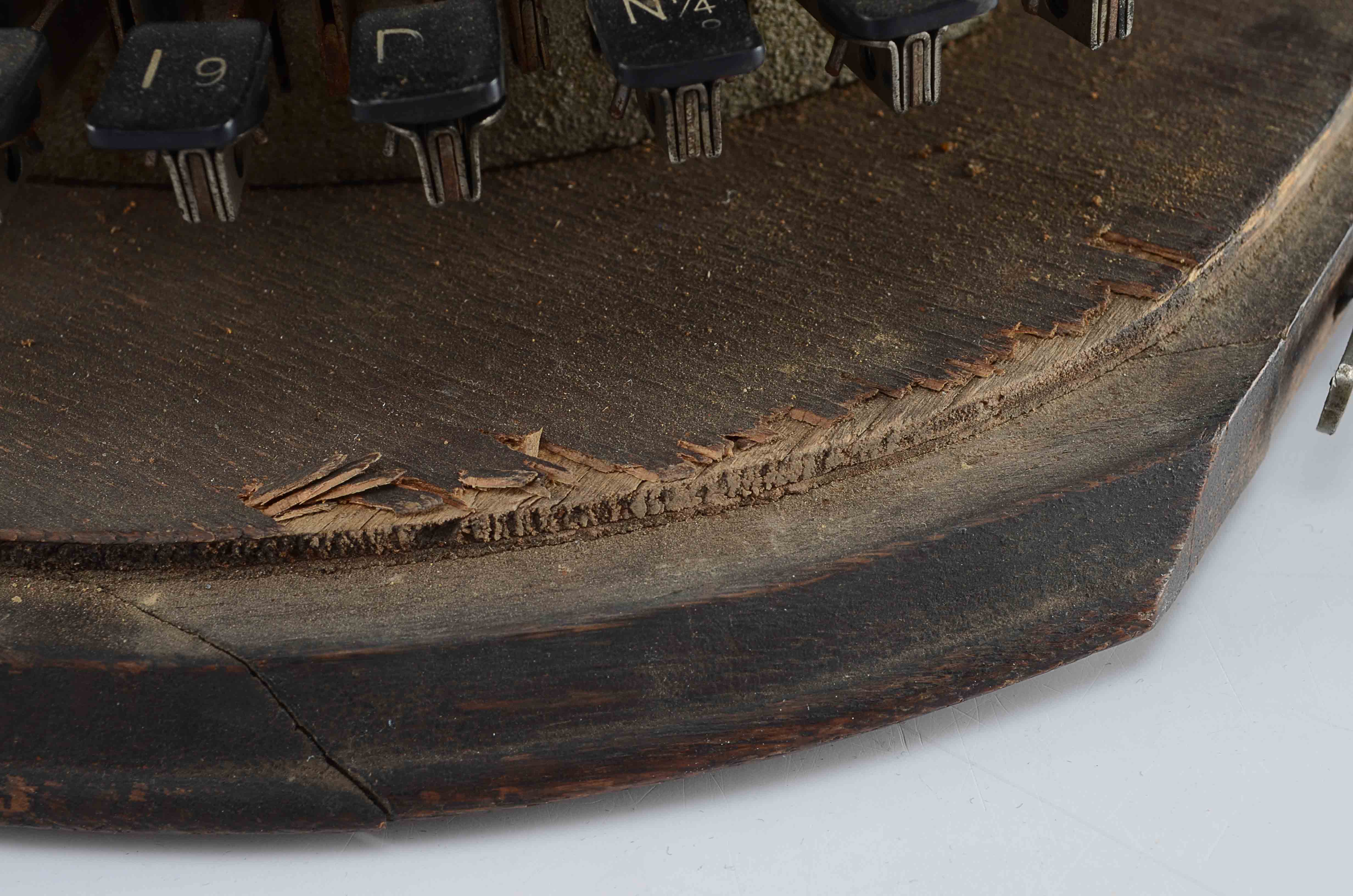 C 1905 Hammond Typewriter, 'Multiplex Open Ideal' Model