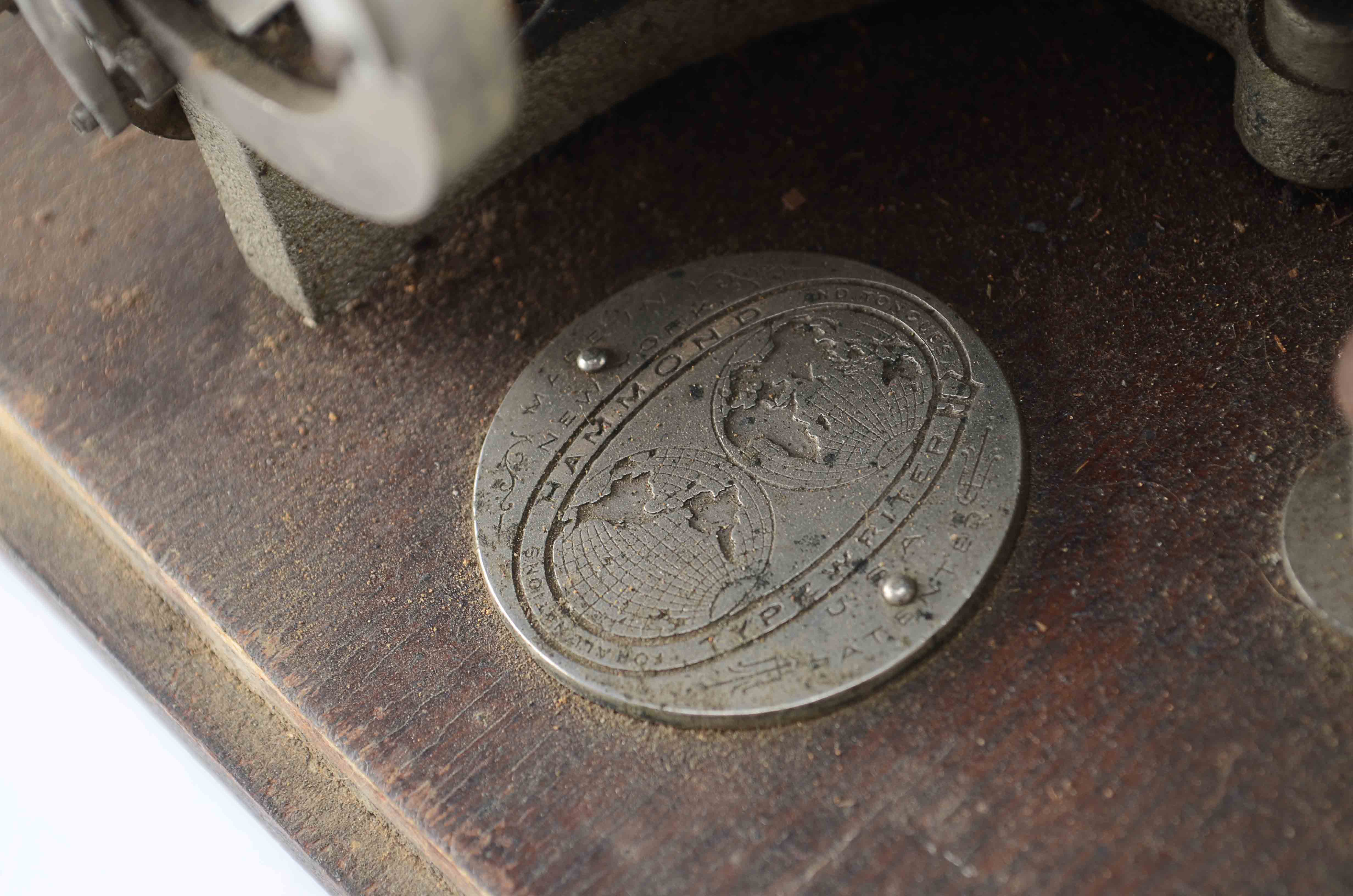 C 1905 Hammond Typewriter, 'Multiplex Open Ideal' Model