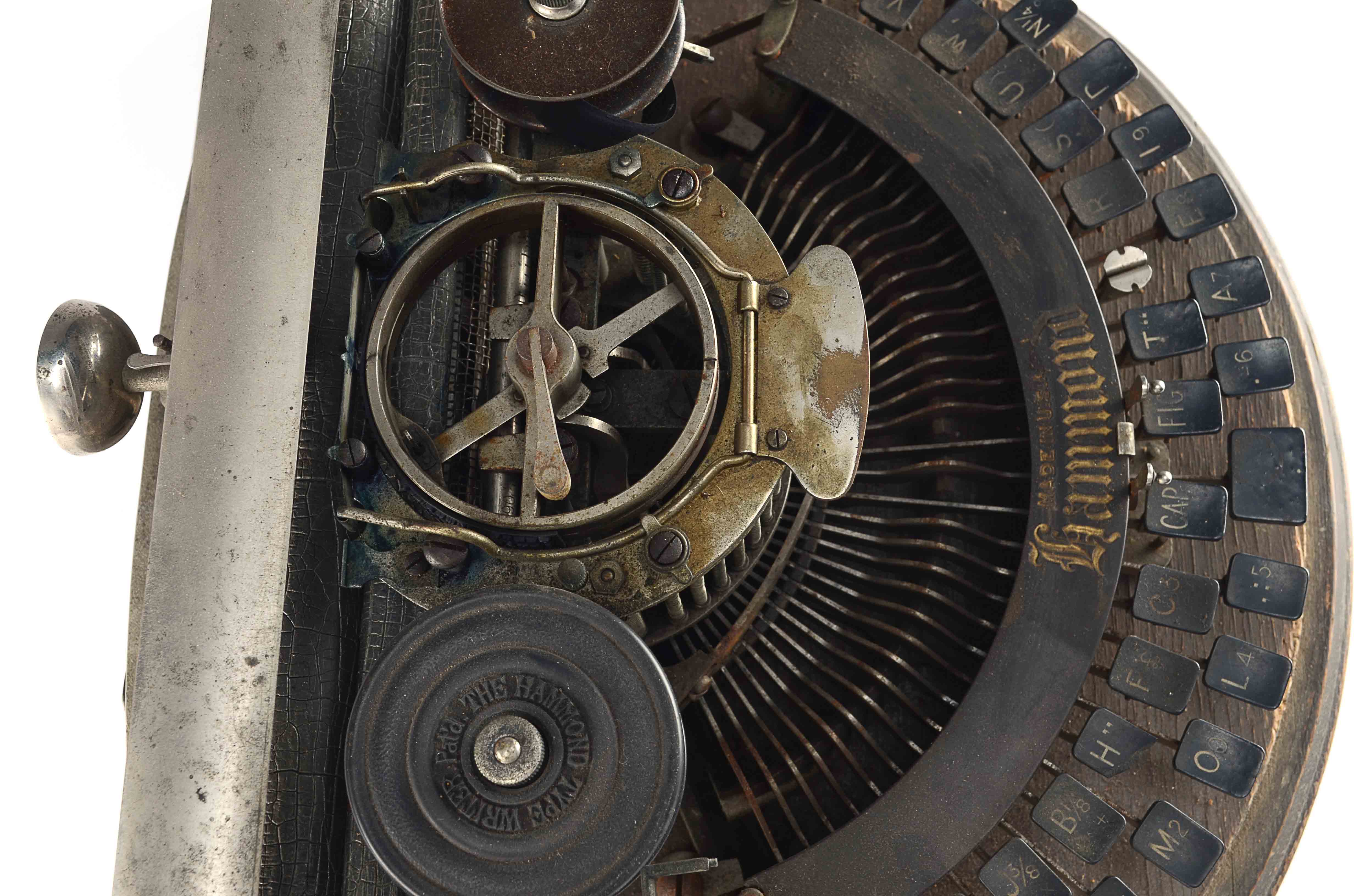 C 1905 Hammond Typewriter, 'Multiplex Open Ideal' Model