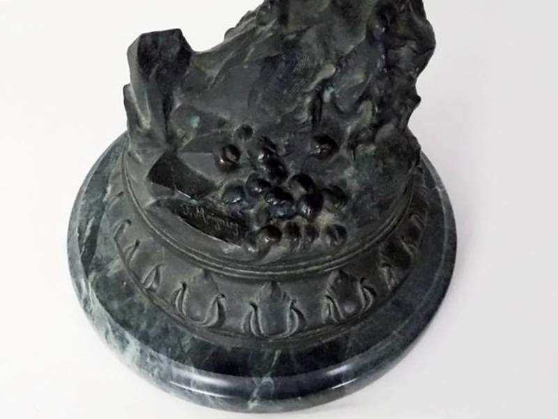 Jules Moigniez Bronze Eagle