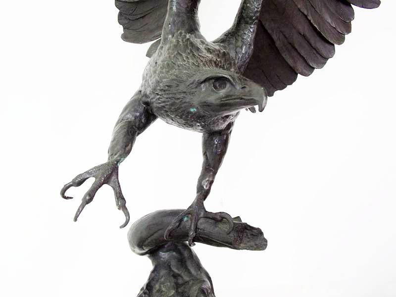 Jules Moigniez Bronze Eagle