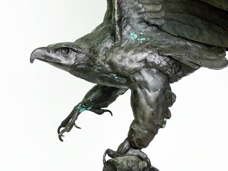 Jules Moigniez Bronze Eagle