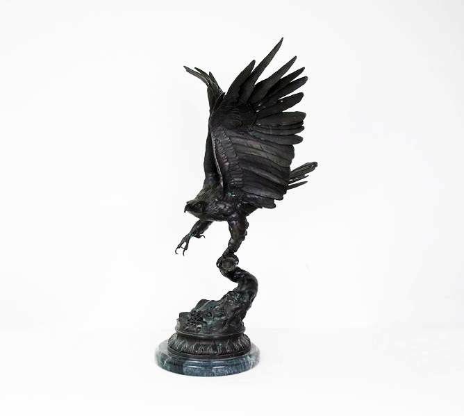 Jules Moigniez Bronze Eagle