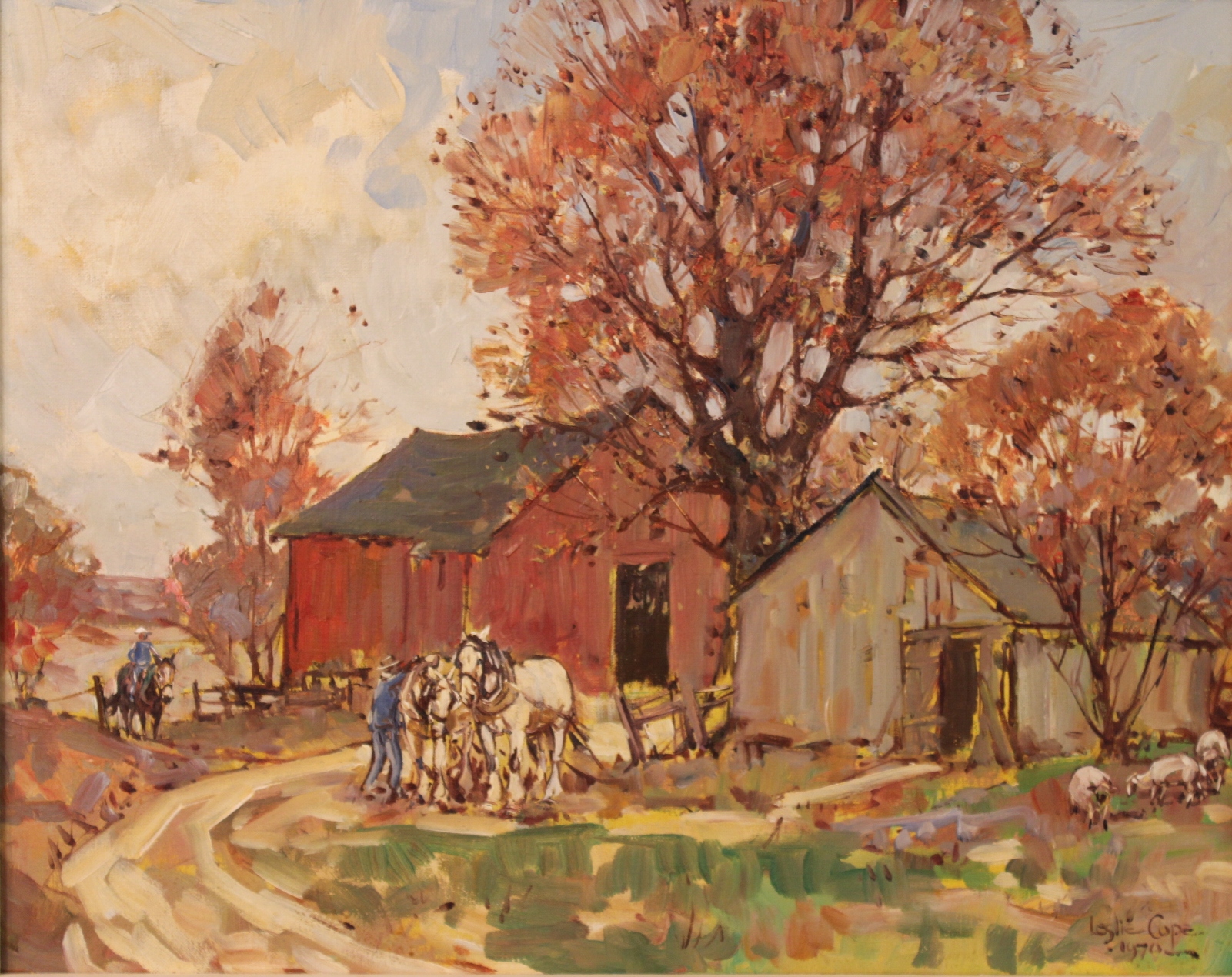 Leslie Cope Oil Painting