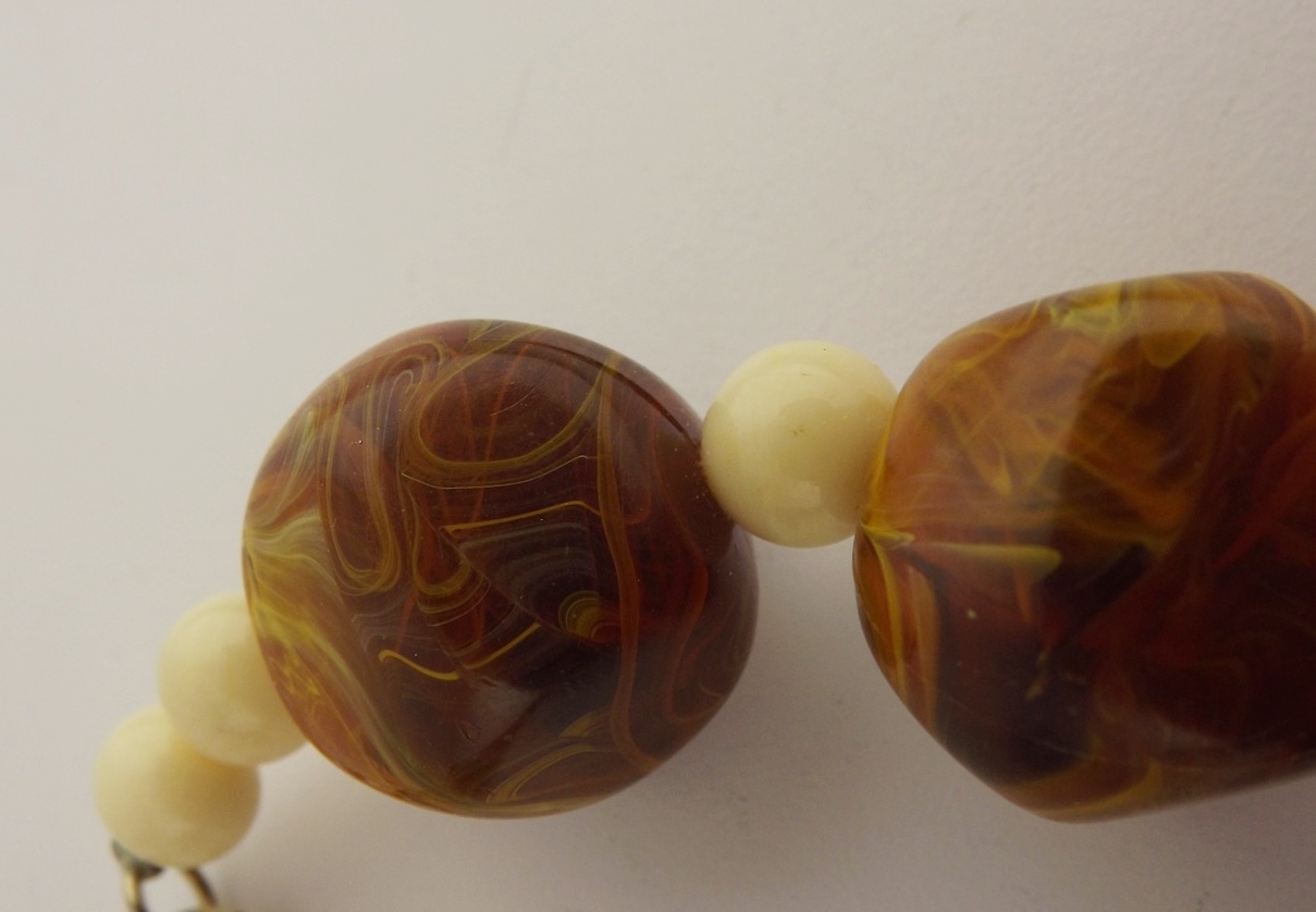 Vintage Button Earrings, Pin, Beaded Jewelry